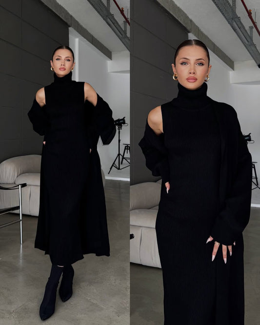 2 PCS BODYCON & GOWN