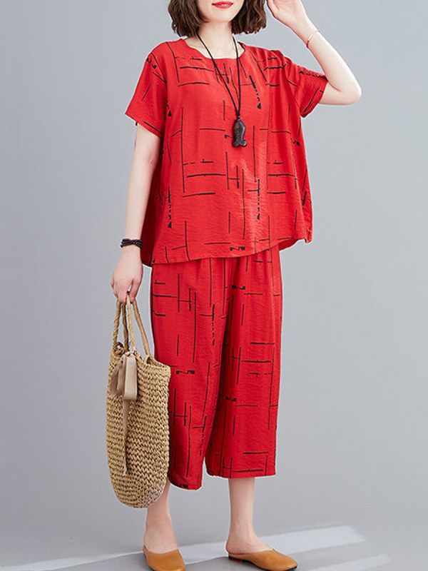 Belle Chic Capri Plazo