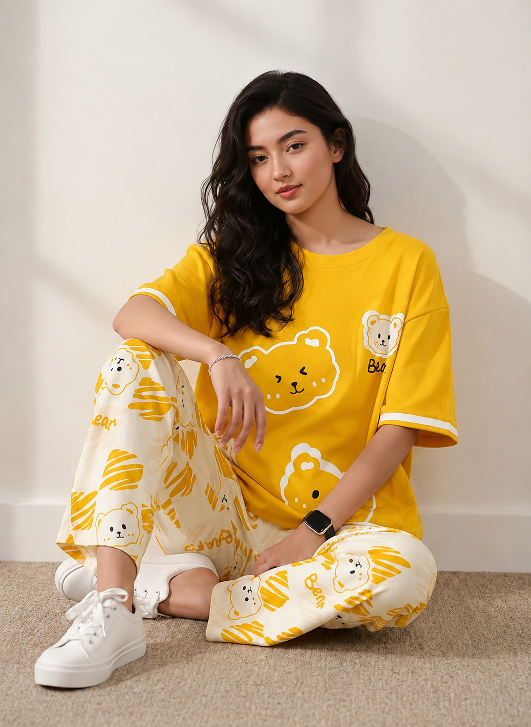 Blush Bear Lounge Set