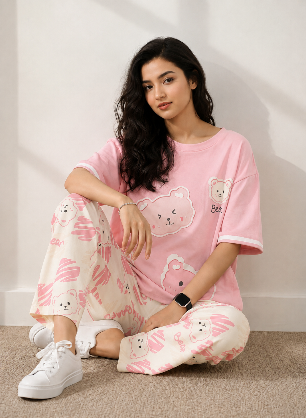 Blush Bear Lounge Set