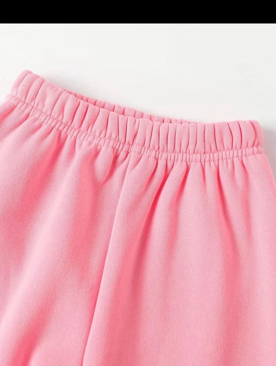Little Luxe Hooded Set Pink