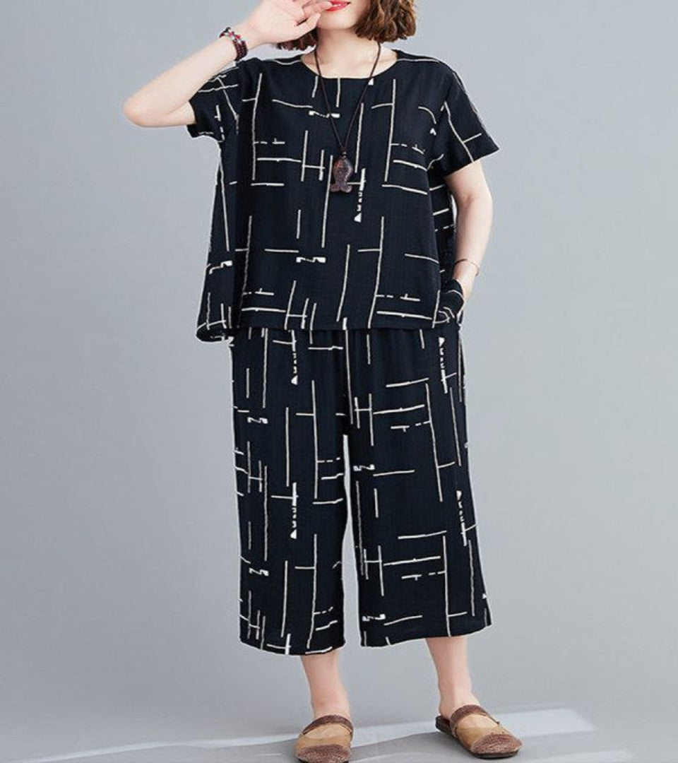 Belle Chic Capri Plazo